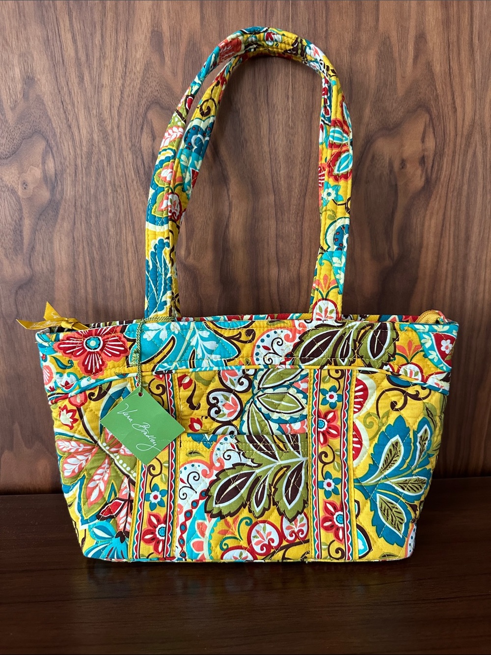 Vera Bradley Little Mandy Provencal Quilted Floral Tote Bag w/tags Brand New